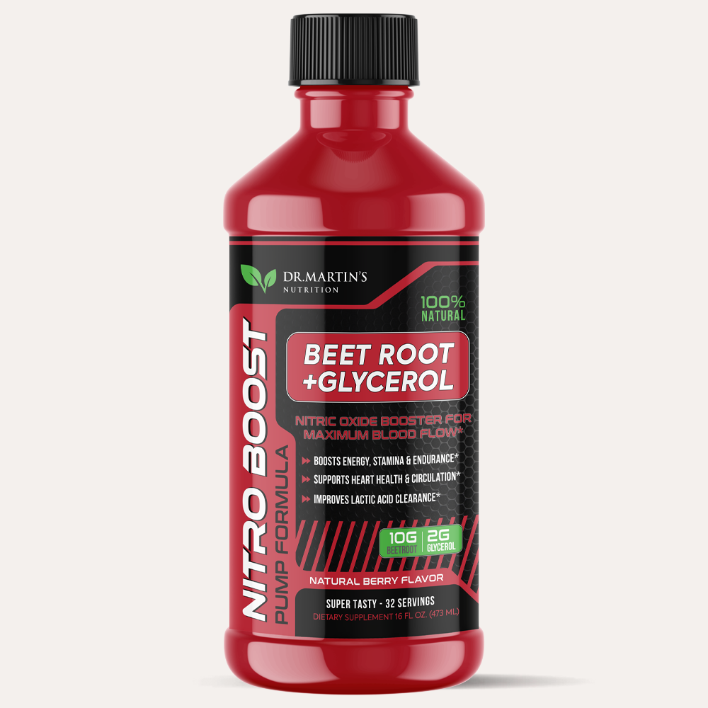 Nitro Boost 12,000mg | Beet Root Enhanced with Glycerol – DR MARTIN'S ...