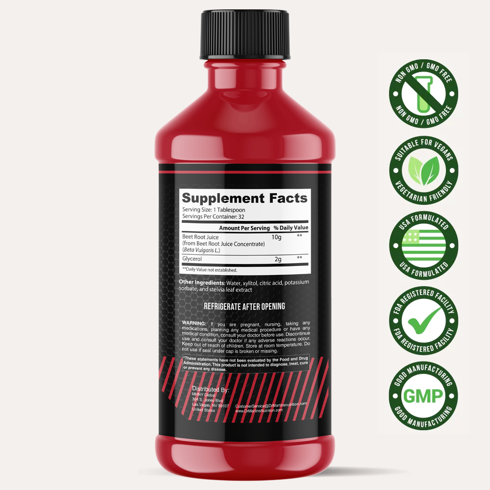 Nitro Boost 12,000mg | Beet Root Enhanced with Glycerol – DR MARTIN'S ...